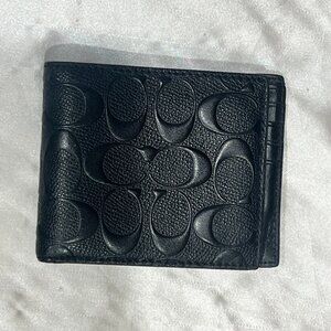 BLACK COACH WALLET